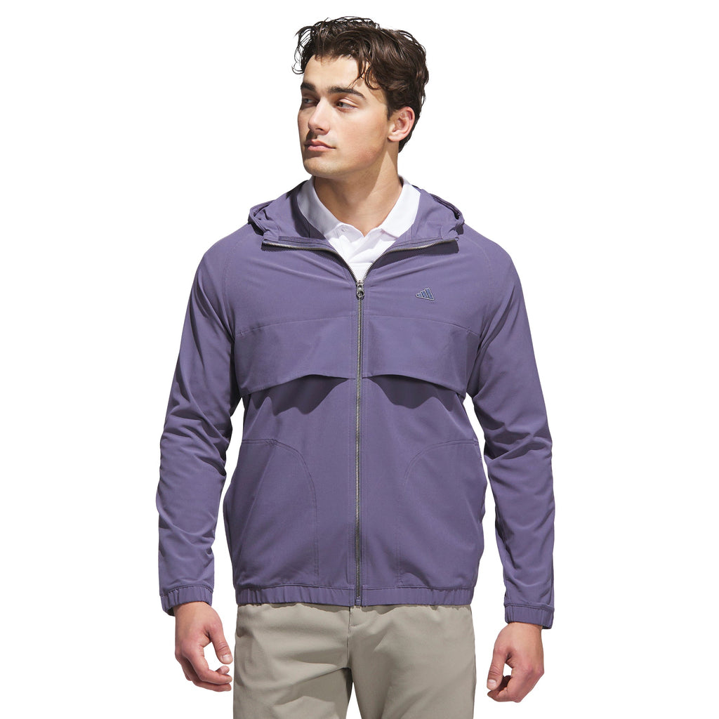 adidas Golf Go-To Full Zip Windbreaker